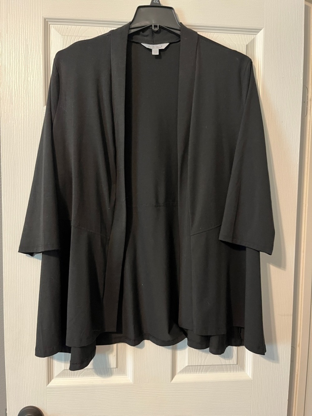 The Pioneer Woman Black Open-Front Cardigan